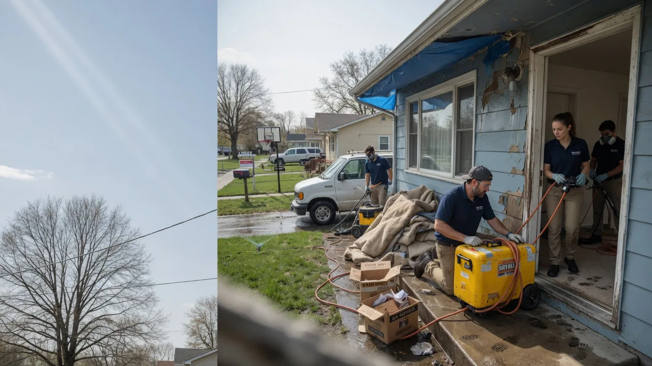 Basement Flood Cleanup in Upperco, MD near me